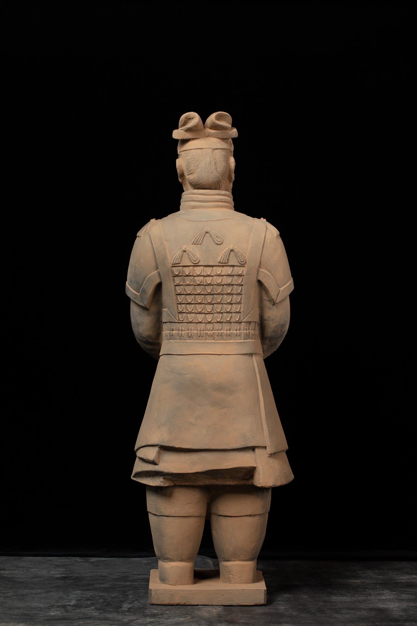 1.2M General - CLAYARMY-Regal Military Elegance: Detailed perspective of the 1.2M General, emanating regal military elegance through finely sculpted features and ornate military attire.