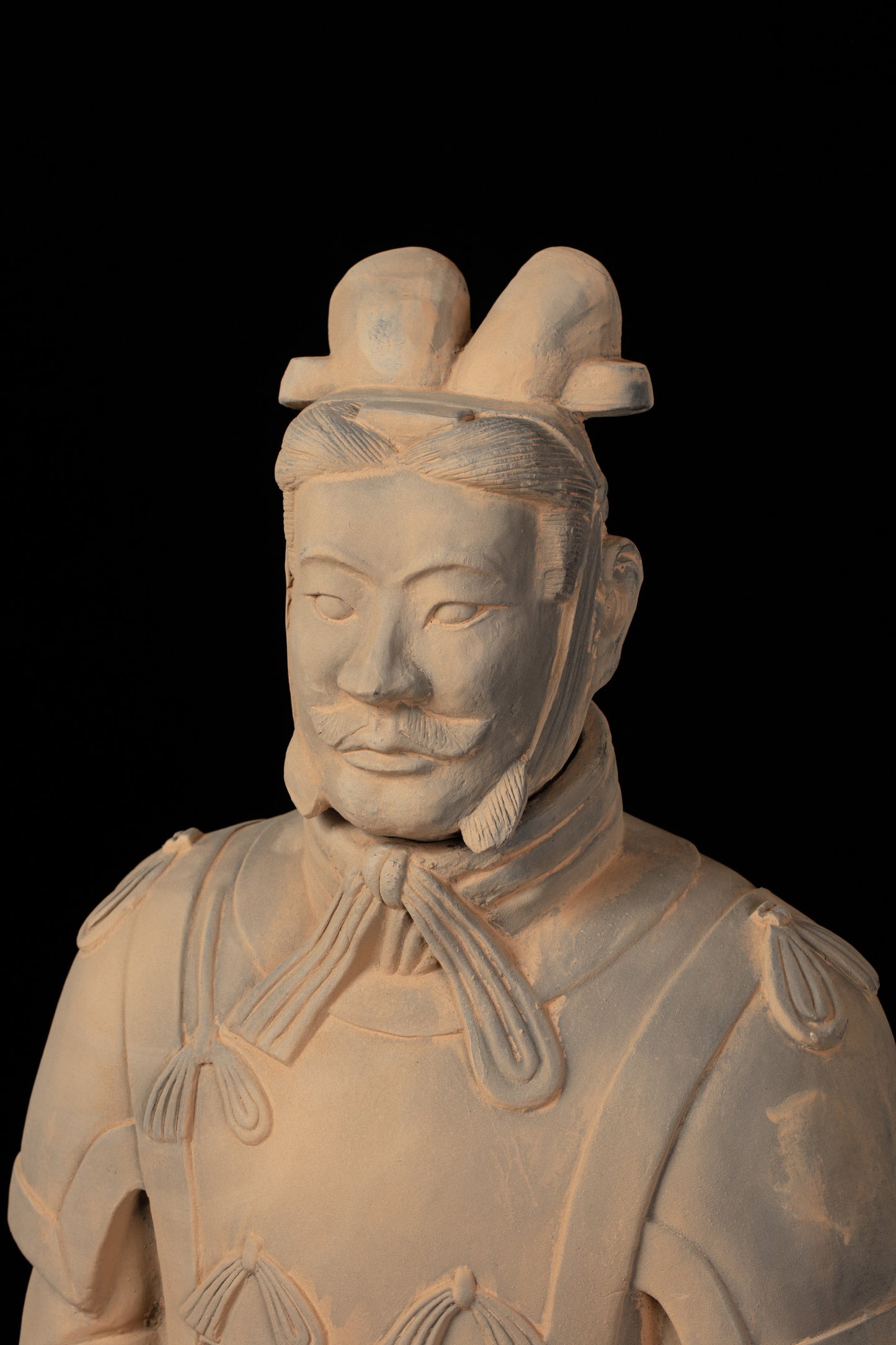 1.2M General - CLAYARMY-Sculpted Leadership Charisma: Detailed shot of the 1.2M General's sculpted leadership charisma, capturing realistic expressions that exude command and experience.