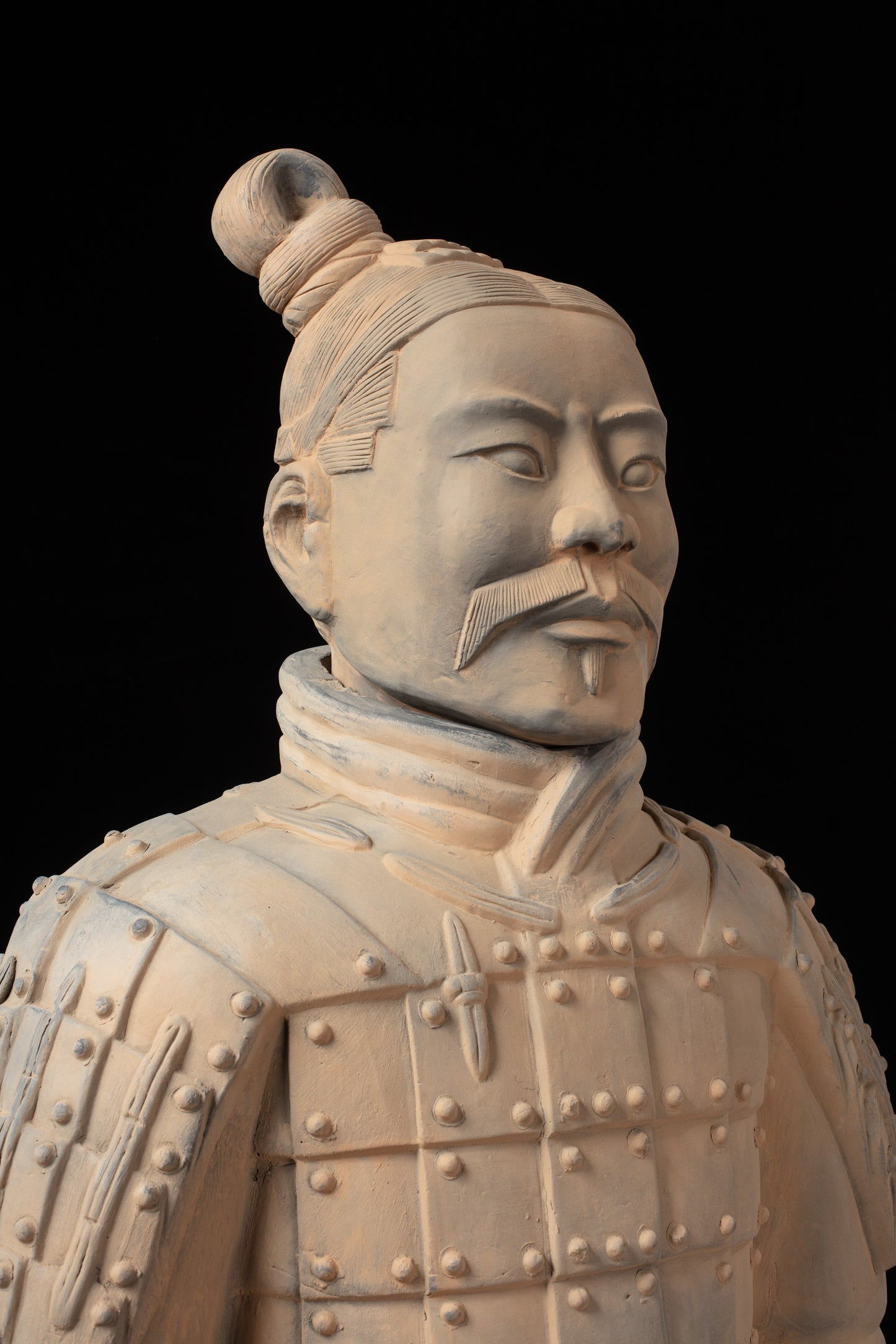 1.8M Soldier - CLAYARMY-1.8M Terracotta Soldier Figurine Close-up