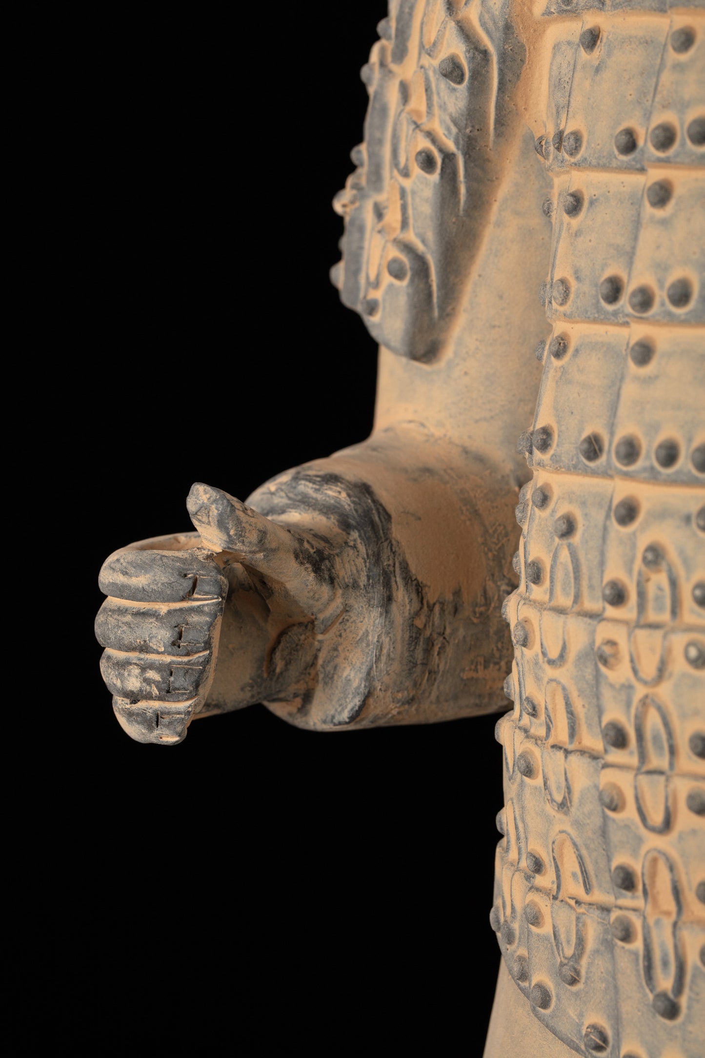 55CM Soldier - CLAYARMY-55CM Terracotta Soldier Figurine Close-up