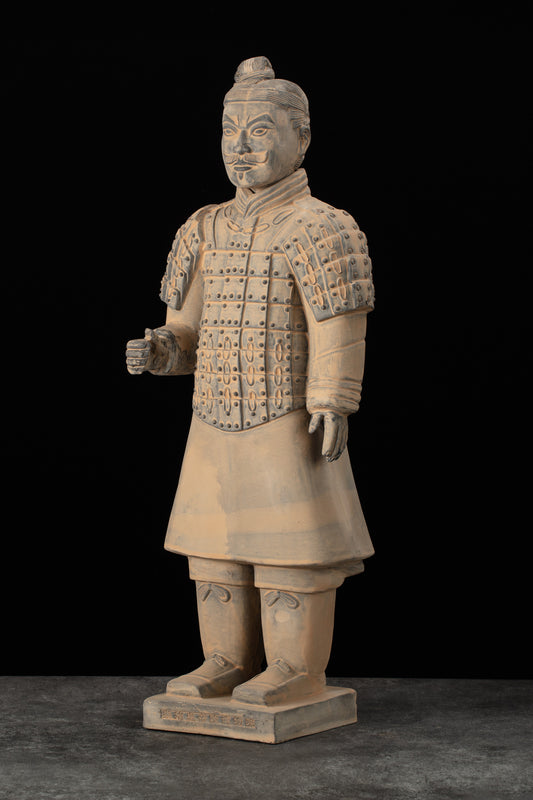 55CM Soldier - CLAYARMY-55CM Terracotta Soldier Figurine Side View