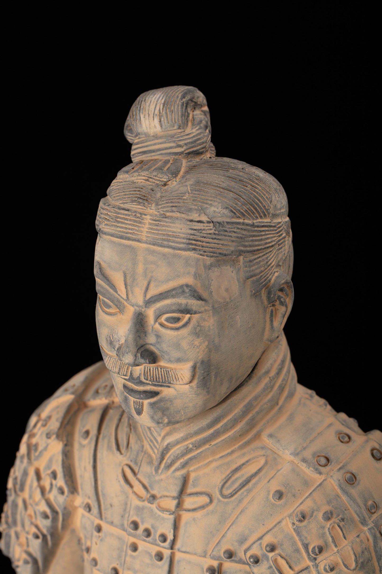55CM Soldier - CLAYARMY-55CM Terracotta Soldier Figurine Close-up