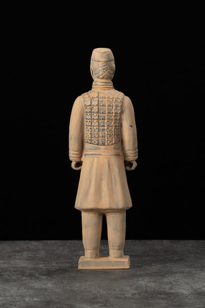 35CM Cavalryman - CLAYARMY-Side-by-side comparison showcasing the 35CM Cavalryman replica from various angles, emphasizing the historical accuracy of the knee-length jacket and leather boots.