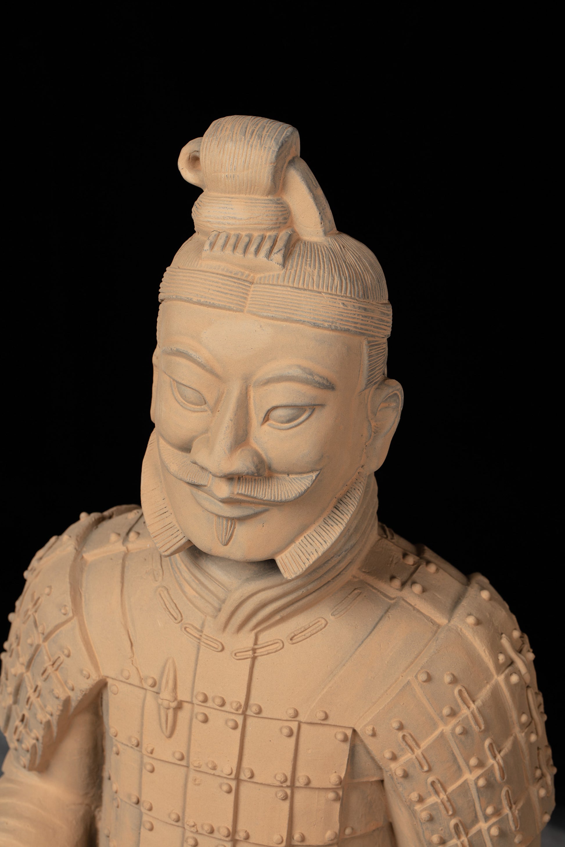 70CM Soldier - CLAYARMY-70CM Terracotta Soldier Figurine Close-up