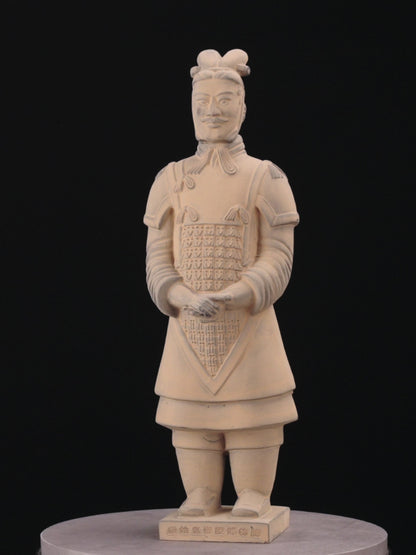 Immerse yourself in the commanding presence of our 55CM Terracotta Army General through this compelling video. Explore the intricacies of this larger figurine, capturing the essence of military leadership in ancient China. Let the history unfold before your eyes.
