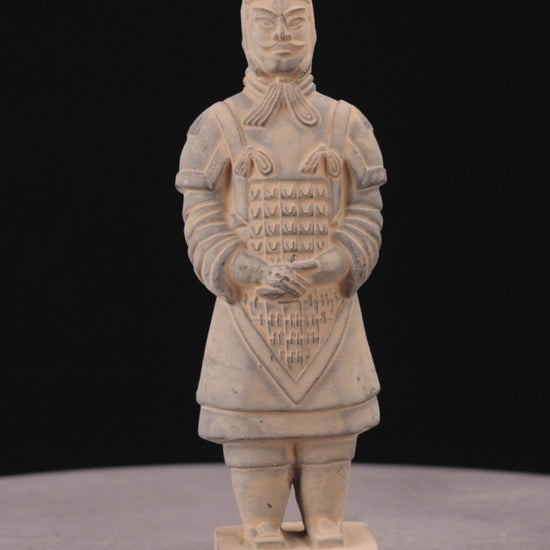Experience the charm of our 15CM Terracotta Army General in this captivating video. Dive into the world of ancient China as you explore the intricate details and impeccable craftsmanship of this compact yet powerful figurine. Unveil the spirit of military leadership in a smaller form.