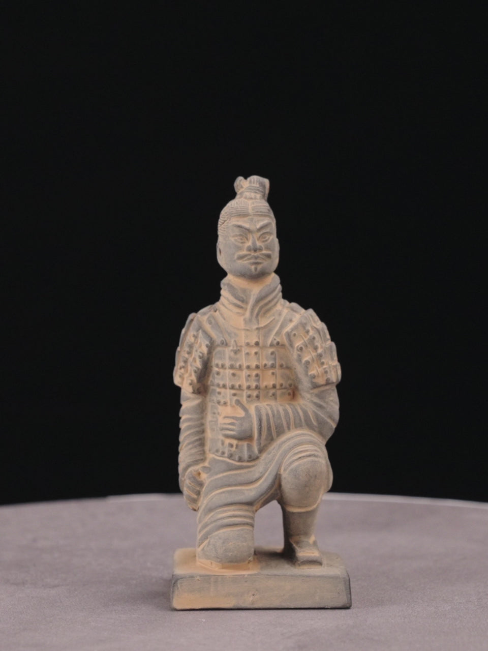 Overhead view emphasizing the isosceles triangle posture for stability on the 15CM Kneeling Archer.